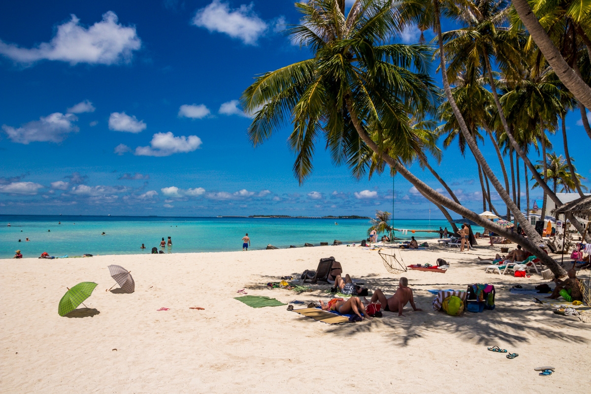 Bikini beach de Maafushi