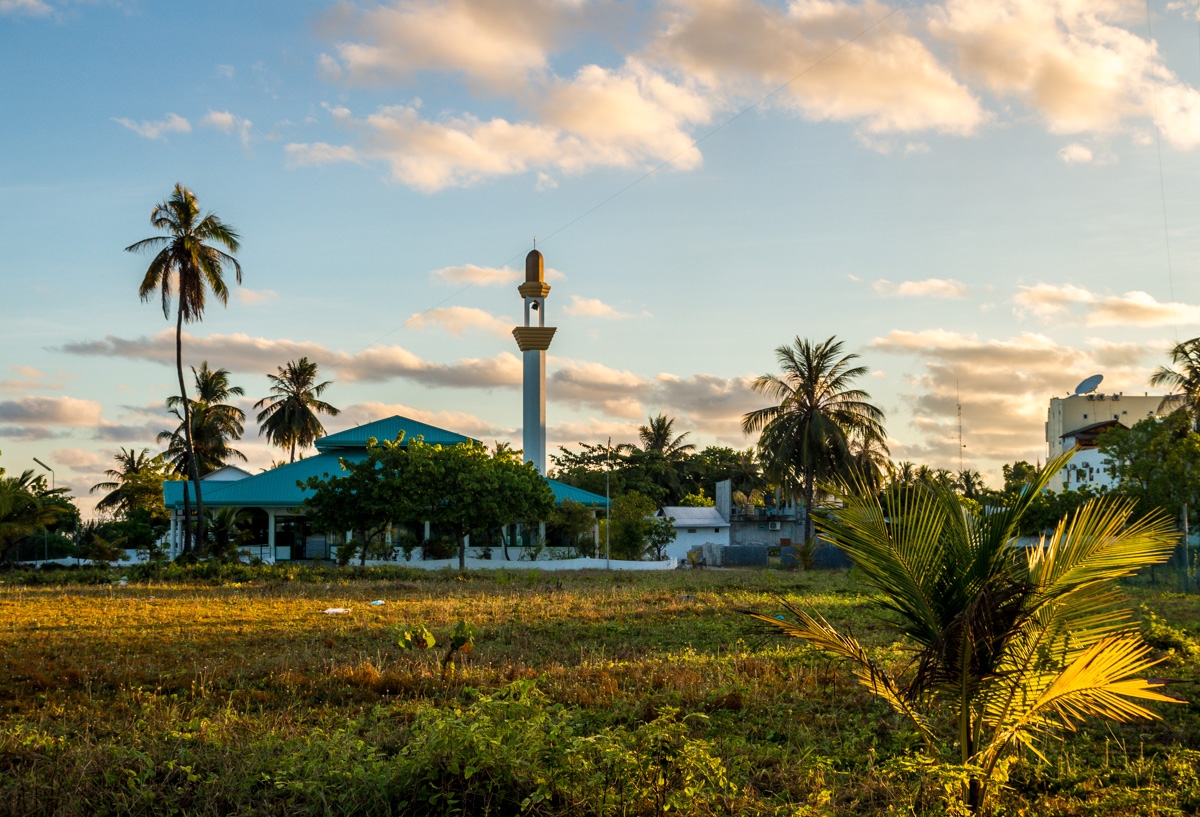 Mezquita en Maafushi