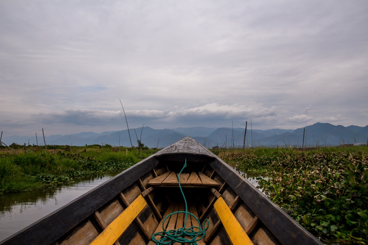 Las huertas del Lago Inle
