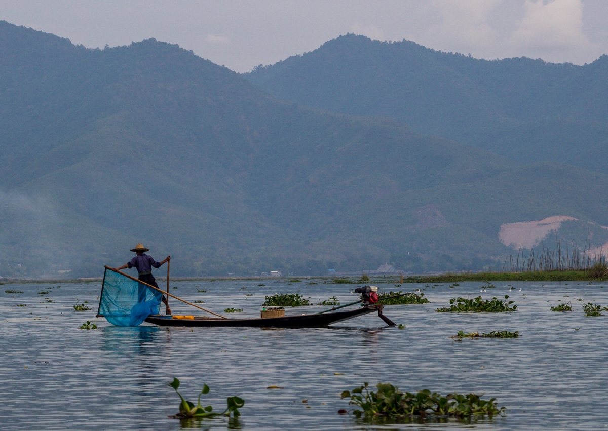 Día de faena, Lago Inle