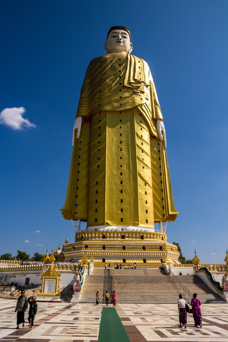 Maha Bodhi Ta Htaung, el segundo buda más alto del mundo