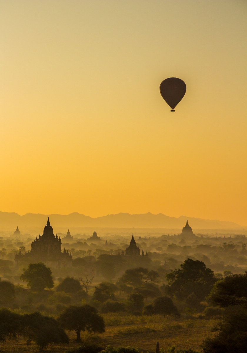 Templos y brumas, Bagan