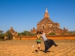 Seguimos con las selfies en el campo! O en Bagan
