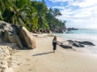 La fina arena de las playas de Seychelles