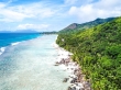 Recorriendo Silhouette con el dron, Seychelles