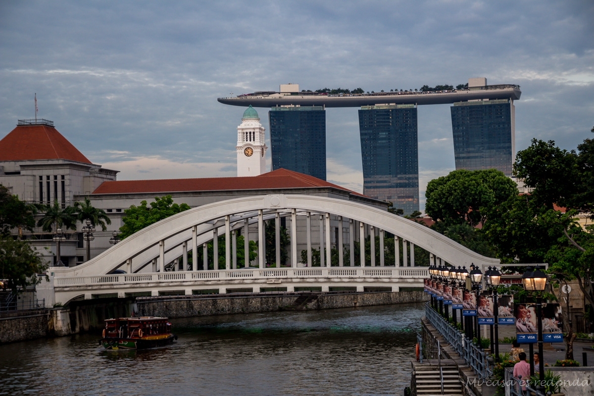 El río Singapur