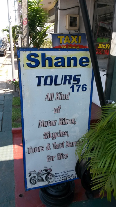 Agencia Shane Tours Negombo - NO IR!