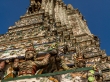 Los relieves del Wat Arun, Bangkok