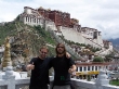 Mi hermano y yo en Lhasa