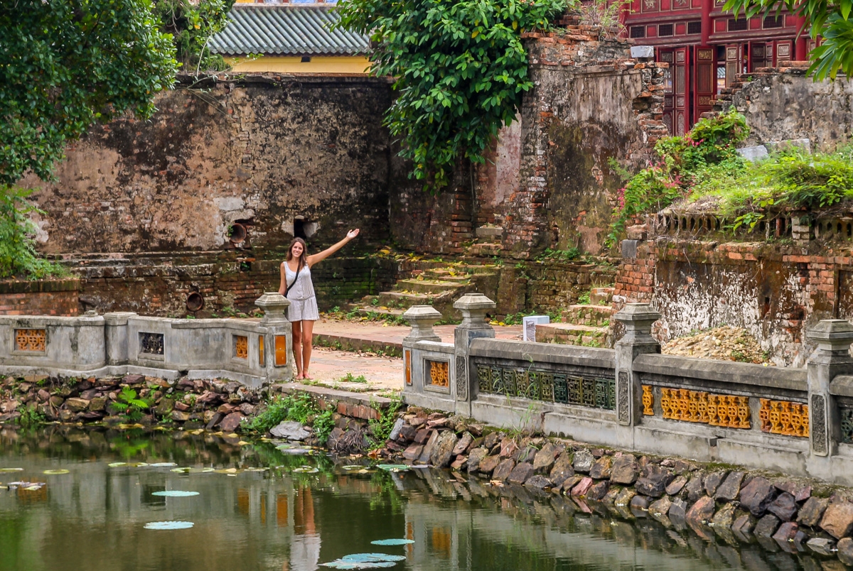 Entre estanques en la ciudad imperial, Hue