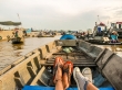 Recorriendo el mercado de Cai Rang, Delta del Mekong