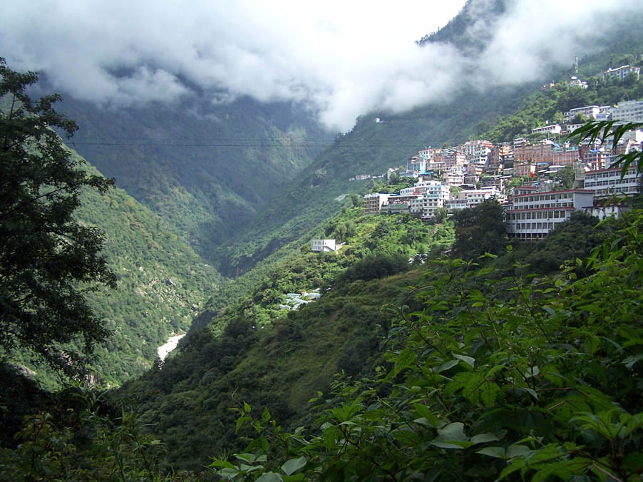 Zhangmu, entre el tibet y nepal