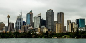 En Sydney bajo la lluvia Sydney