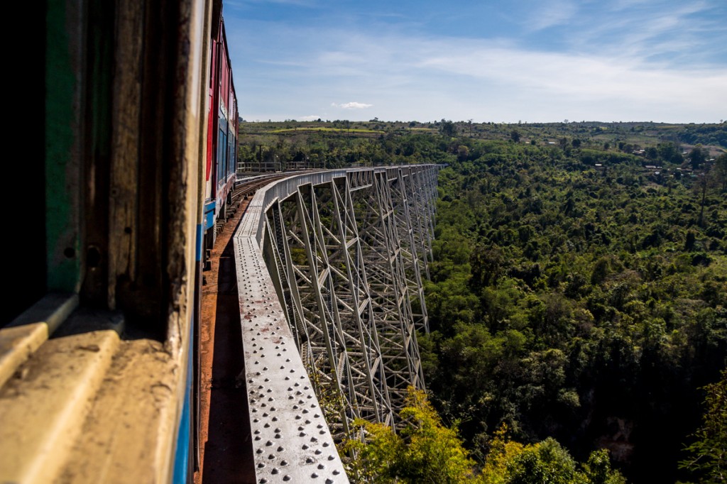 Hsipaw y los trenes de Myanmar