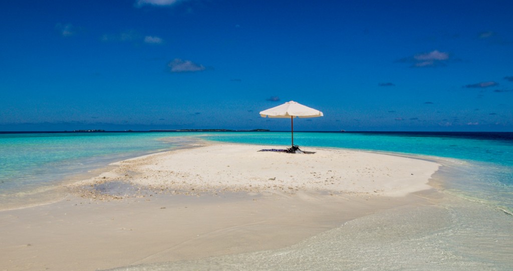 Gulhi y los Sandbanks en Maldivas
